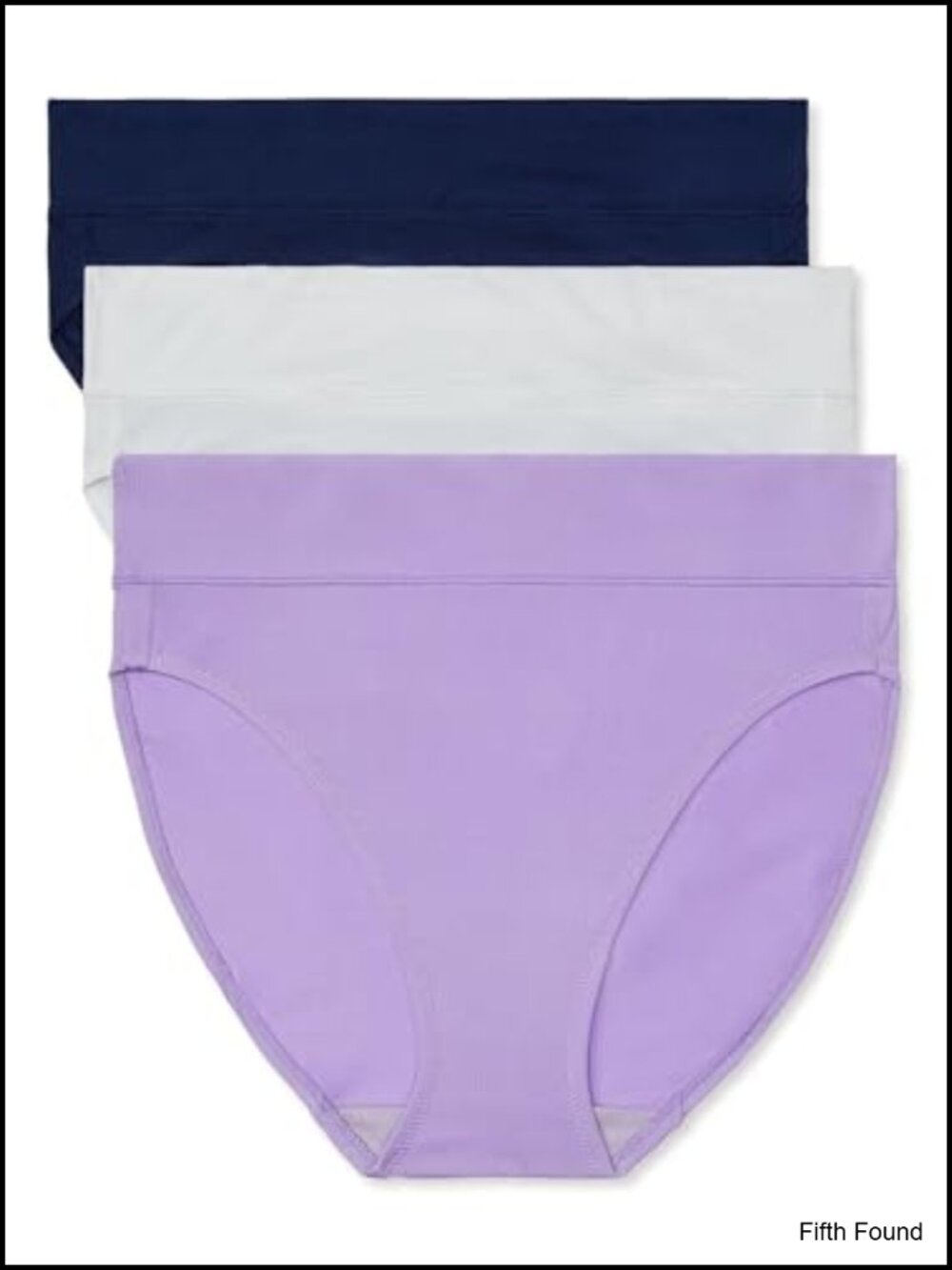 Women's Breathable Microfiber Hi-Cut Briefs 3-Pack